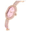 Dextera armbåndsur, fremstillet i Schweiz, metalarmbånd, lyserød, rosaguldbelagt Dextera armbåndsur, fremstillet i Schweiz, metalarmbånd, lyserød, rosaguldbelagt