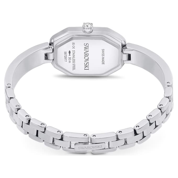 Dextera armbåndsur, fremstillet i Schweiz, metalarmbånd, sølvfarvet, rustfrit stål Dextera armbåndsur, fremstillet i Schweiz, metalarmbånd, sølvfarvet, rustfrit stål