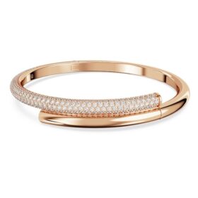 Dextera armring med magnetlås, hvid, rosaguldbelagt Dextera armring med magnetlås, hvid, rosaguldbelagt