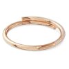 Dextera armring med magnetlås, hvid, rosaguldbelagt Dextera armring med magnetlås, hvid, rosaguldbelagt