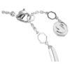 Dextera armring, rundslibet, hvid, rhodiumbelagt Dextera armring, rundslibet, hvid, rhodiumbelagt
