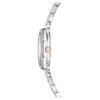 Dextera Octagon-ur, Swiss Made, metalarmbånd, sølvfarvet, rosaguld-farvet finish Dextera Octagon-ur, Swiss Made, metalarmbånd, sølvfarvet, rosaguld-farvet finish