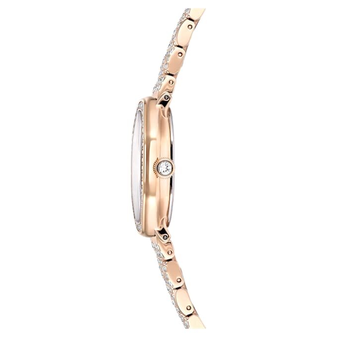 Dextera Octagon-ure, Swiss Made, metalarmbånd, guldfarvet, finish i rosaguld Dextera Octagon-ure, Swiss Made, metalarmbånd, guldfarvet, finish i rosaguld