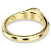 Dextera-ring med blandede slibninger, hvid, forgyldt Dextera-ring med blandede slibninger, hvid, forgyldt
