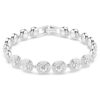 En Angelic armbånd, rundslibet, hvid, rhodineret En Angelic armbånd, rundslibet, hvid, rhodineret