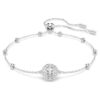En Angelic armbånd, rundslibet, hvid, rhodineret En Angelic armbånd, rundslibet, hvid, rhodineret