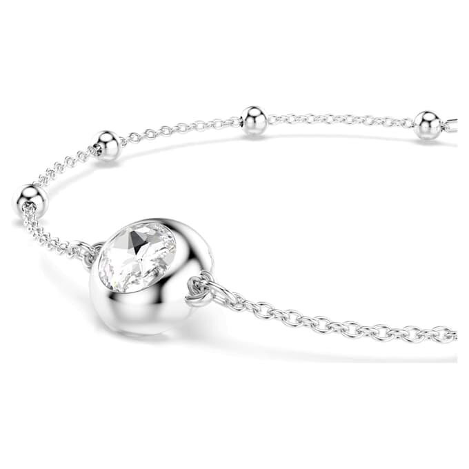 En Angelic armbånd, rundslibet, hvid, rhodineret En Angelic armbånd, rundslibet, hvid, rhodineret