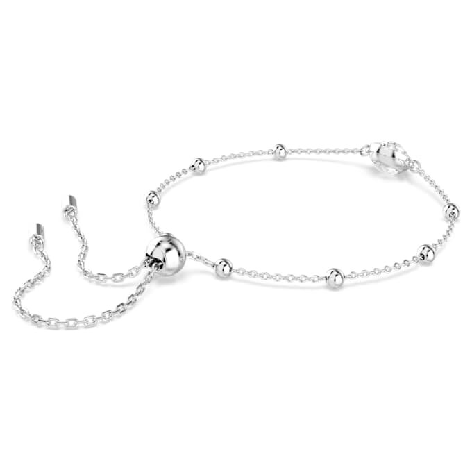 En Angelic armbånd, rundslibet, hvid, rhodineret En Angelic armbånd, rundslibet, hvid, rhodineret