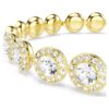 En Angelic armbånd, rundslibet, pavé, medium, hvid, guldbelagt En Angelic armbånd, rundslibet, pavé, medium, hvid, guldbelagt