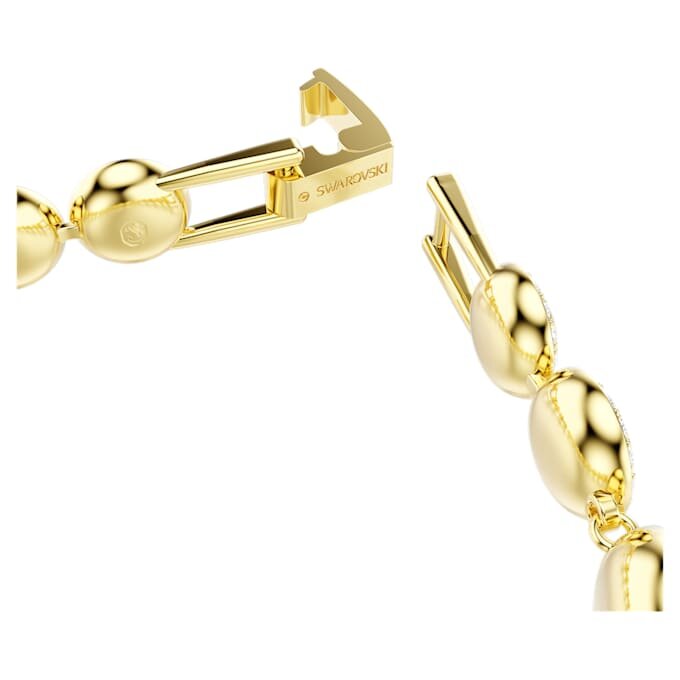En Angelic armbånd, rundslibet, pavé, medium, hvid, guldbelagt En Angelic armbånd, rundslibet, pavé, medium, hvid, guldbelagt