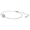 Eternity-armbånd med laboratoriefremstillede diamanter, 0,5 ct i alt, hjerteform, sterlingsølv Eternity-armbånd med laboratoriefremstillede diamanter, 0,5 ct i alt, hjerteform, sterlingsølv