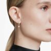 Eternity Drop-øreringe med laboratoriefremstillede diamanter 0,7 ct i alt, rund form, 14K hvidguld Eternity Drop-øreringe med laboratoriefremstillede diamanter 0,7 ct i alt, rund form, 14K hvidguld