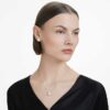 Eternity Halo-øreringe med laboratoriefremstillede diamanter, 2 ct i alt, runde, 14K hvidguld Eternity Halo-øreringe med laboratoriefremstillede diamanter, 2 ct i alt, runde, 14K hvidguld