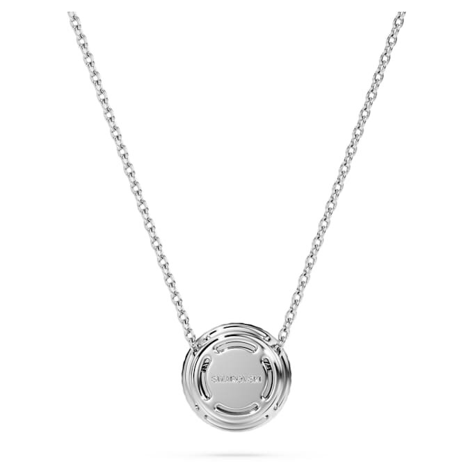 Eternity Halo solitaire-vedhæng med laboratoriefremstillede diamanter, 0,59 ct i alt, rund form, 14K hvidguld Eternity Halo solitaire-vedhæng med laboratoriefremstillede diamanter, 0,59 ct i alt, rund form, 14K hvidguld