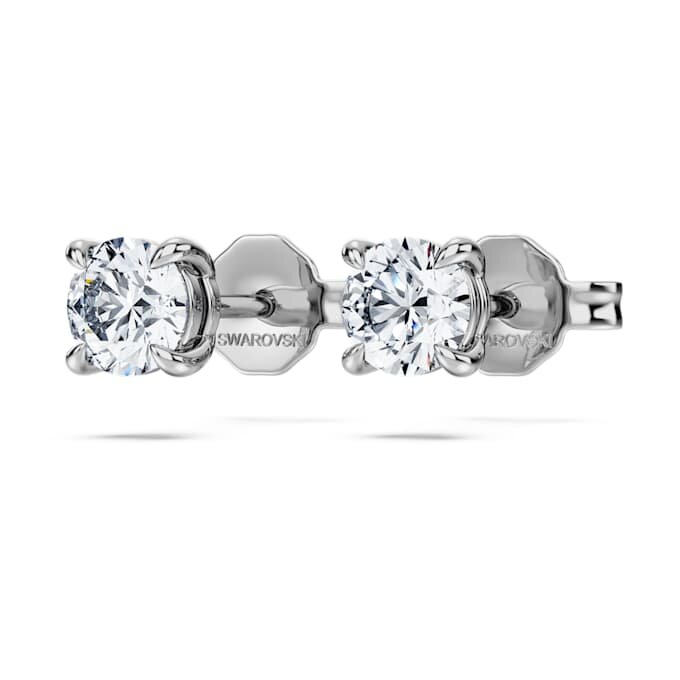 Eternity-øreringe med laboratoriedyrkede diamanter, 0,52 ct i alt, runde, sterlingsølv Eternity-øreringe med laboratoriedyrkede diamanter, 0,52 ct i alt, runde, sterlingsølv