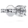Eternity-øreringe med laboratoriefremstillede diamanter, 0,5 ct i alt, enkelt, rund form, 14K hvidguld Eternity-øreringe med laboratoriefremstillede diamanter, 0,5 ct i alt, enkelt, rund form, 14K hvidguld