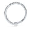 Eternity-ring med åben ring, laboratoriefremstillede diamanter 0,2 ct i alt, rund form, 14K hvidguld Eternity-ring med åben ring, laboratoriefremstillede diamanter 0,2 ct i alt, rund form, 14K hvidguld