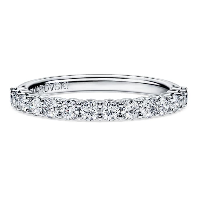 Eternity-ring med laboratoriedyrkede diamanter, 0,5 ct i alt, rund form, 14K hvidguld Eternity-ring med laboratoriedyrkede diamanter, 0,5 ct i alt, rund form, 14K hvidguld