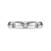 Eternity-ring med laboratoriedyrkede diamanter, 0,5 ct i alt, rund form, 14K hvidguld Eternity-ring med laboratoriedyrkede diamanter, 0,5 ct i alt, rund form, 14K hvidguld