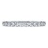 Eternity-ring med laboratoriedyrkede diamanter, 0,5 ct i alt, rund form, 14K hvidguld Eternity-ring med laboratoriedyrkede diamanter, 0,5 ct i alt, rund form, 14K hvidguld