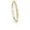 Eternity-ring med laboratoriefremstillede diamanter, 0,2 ct i alt, rund form, 14K gult guld Eternity-ring med laboratoriefremstillede diamanter, 0,2 ct i alt, rund form, 14K gult guld