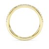 Eternity-ring med laboratoriefremstillede diamanter, 0,2 ct i alt, rund form, 14K gult guld Eternity-ring med laboratoriefremstillede diamanter, 0,2 ct i alt, rund form, 14K gult guld