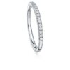 Eternity-ring med laboratoriefremstillede diamanter, 0,2 ct i alt, rund form, 14K hvidguld Eternity-ring med laboratoriefremstillede diamanter, 0,2 ct i alt, rund form, 14K hvidguld