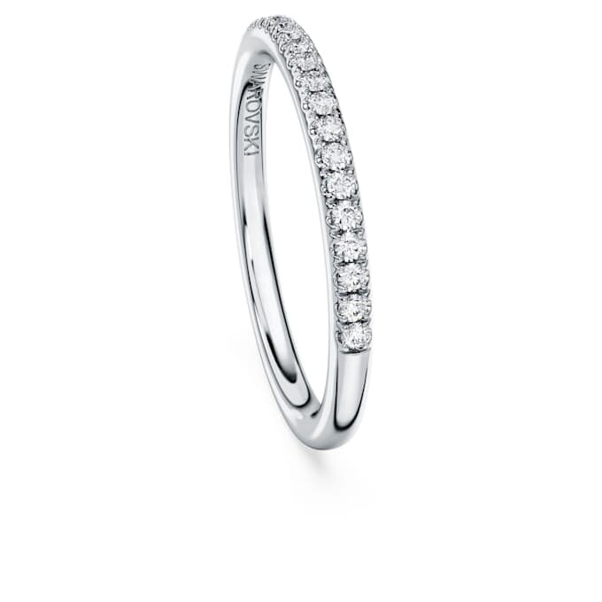 Eternity-ring med laboratoriefremstillede diamanter, 0,2 ct i alt, rund form, 14K hvidguld Eternity-ring med laboratoriefremstillede diamanter, 0,2 ct i alt, rund form, 14K hvidguld