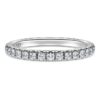 Eternity-ring med laboratoriefremstillede diamanter 0,4 ct i alt, rund form, 14K hvidguld Eternity-ring med laboratoriefremstillede diamanter 0,4 ct i alt, rund form, 14K hvidguld