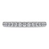Eternity-ring med laboratoriefremstillede diamanter 0,4 ct i alt, rund form, 14K hvidguld Eternity-ring med laboratoriefremstillede diamanter 0,4 ct i alt, rund form, 14K hvidguld