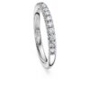 Eternity-ring med laboratoriefremstillede diamanter 0,4 ct i alt, rund form, 14K hvidguld Eternity-ring med laboratoriefremstillede diamanter 0,4 ct i alt, rund form, 14K hvidguld