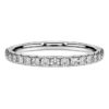 Eternity-ring med laboratoriefremstillede diamanter, 0,4 ct i alt, rund form, sterlingsølv Eternity-ring med laboratoriefremstillede diamanter, 0,4 ct i alt, rund form, sterlingsølv