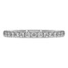 Eternity-ring med laboratoriefremstillede diamanter, 0,4 ct i alt, rund form, sterlingsølv Eternity-ring med laboratoriefremstillede diamanter, 0,4 ct i alt, rund form, sterlingsølv