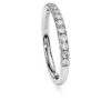 Eternity-ring med laboratoriefremstillede diamanter, 0,4 ct i alt, rund form, sterlingsølv Eternity-ring med laboratoriefremstillede diamanter, 0,4 ct i alt, rund form, sterlingsølv