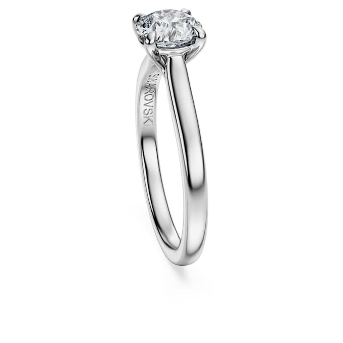 Eternity-ring med laboratoriefremstillede diamanter, 1 ct i alt, runde, 14K hvidguld Eternity-ring med laboratoriefremstillede diamanter, 1 ct i alt, runde, 14K hvidguld