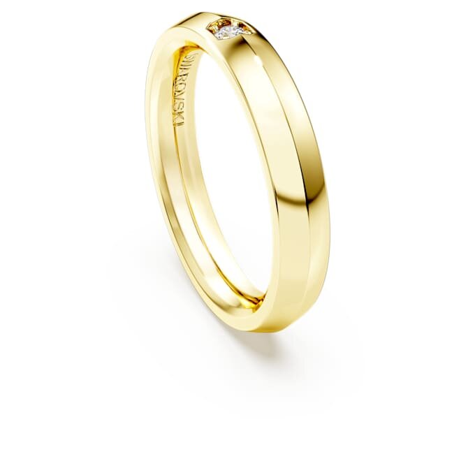 Eternity-ring med laboratoriefremstillede diamanter på i alt 0,05 ct, rund form, 14K gult guld Eternity-ring med laboratoriefremstillede diamanter på i alt 0,05 ct, rund form, 14K gult guld