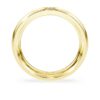Eternity-ring med laboratoriefremstillede diamanter på i alt 0,05 ct, rund form, 14K gult guld Eternity-ring med laboratoriefremstillede diamanter på i alt 0,05 ct, rund form, 14K gult guld