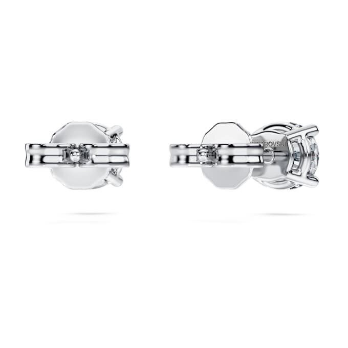 Eternity Solitaire-øreringe med laboratoriefremstillede diamanter, 1 ct i alt, rund form, 14K hvidguld Eternity Solitaire-øreringe med laboratoriefremstillede diamanter, 1 ct i alt, rund form, 14K hvidguld