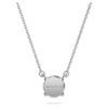 Eternity Solitaire-vedhæng med laboratoriefremstillede diamanter, 1 ct i alt, rund form, 14K hvidguld Eternity Solitaire-vedhæng med laboratoriefremstillede diamanter, 1 ct i alt, rund form, 14K hvidguld