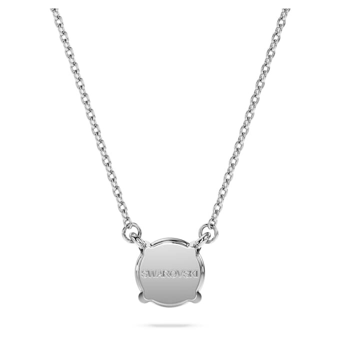 Eternity Solitaire-vedhæng med laboratoriefremstillede diamanter, 1 ct i alt, rund form, 14K hvidguld Eternity Solitaire-vedhæng med laboratoriefremstillede diamanter, 1 ct i alt, rund form, 14K hvidguld