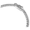 Eternity Tennis-armbånd med laboratoriefremstillede diamanter, 3 ct i alt, runde, 14K hvidguld