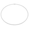 Eternity Tennis-halskæde med laboratoriefremstillede diamanter, 3 ct i alt, rund form, 14K hvidguld Eternity Tennis-halskæde med laboratoriefremstillede diamanter, 3 ct i alt, rund form, 14K hvidguld