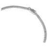 Eternity-tennisarmbånd med laboratoriefremstillede diamanter, 1,5 ct i alt, rund form, 14K hvidguld Eternity-tennisarmbånd med laboratoriefremstillede diamanter, 1,5 ct i alt, rund form, 14K hvidguld