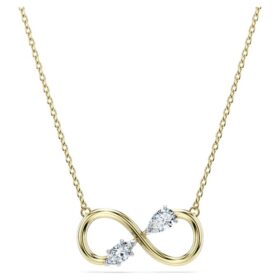 Eternity-vedhæng med laboratoriefremstillede diamanter, 0,35 ct i alt, blandede former, 14K gult guld Eternity-vedhæng med laboratoriefremstillede diamanter, 0,35 ct i alt, blandede former, 14K gult guld