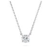 Eternity-vedhæng med laboratoriefremstillede diamanter, 0,5 ct i alt, runde, sterlingsølv Eternity-vedhæng med laboratoriefremstillede diamanter, 0,5 ct i alt, runde, sterlingsølv