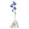 Florere blå klokkeblomst