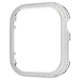 Funkende etui til Apple Watch® Series 7, 41 mm, sølvfarvet