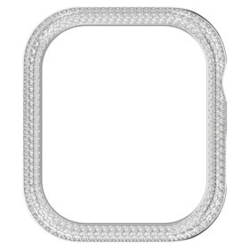 Funkende etui til Apple Watch® Series 7, 41 mm, sølvfarvet