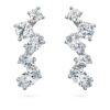 Galaxy-øremanchetter med laboratoriefremstillede diamanter, 1,25 ct i alt, blandede former, 14K hvidguld Galaxy-øremanchetter med laboratoriefremstillede diamanter, 1,25 ct i alt, blandede former, 14K hvidguld