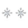 Galaxy-øreringe med laboratoriedyrkede diamanter, 0,5 ct i alt, runde, 14K hvidguld Galaxy-øreringe med laboratoriedyrkede diamanter, 0,5 ct i alt, runde, 14K hvidguld